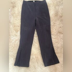 Lululemon Athletica Grey Pinstripe Pants